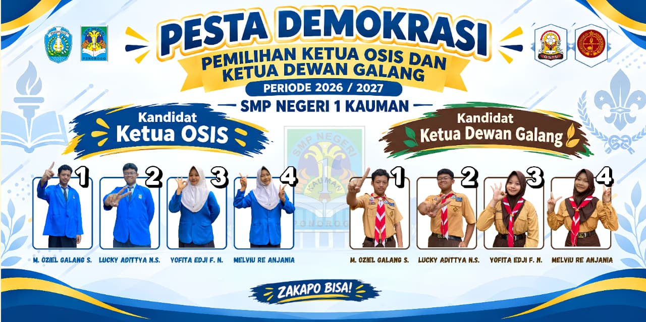 PEMILIHAN KETUA OSIS DAN KETUA DEWAN GALANG 2026-2027