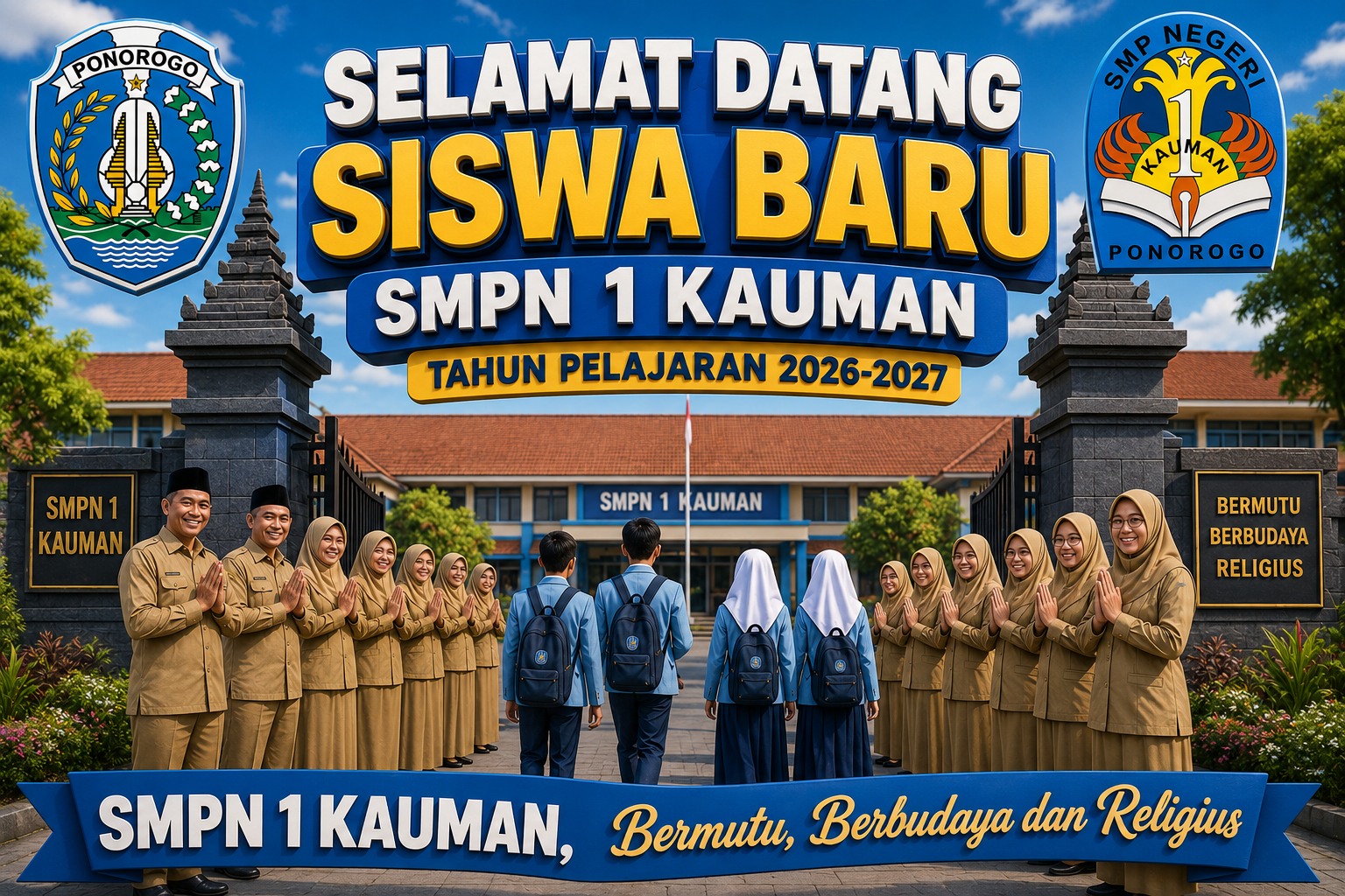SELAMAT DATANG SISWA BARU TP.2026-2027