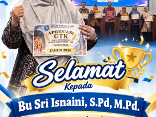 APRESIASI GTK 2026 DINAS PENDIDIKAN KAB. PONOROGO