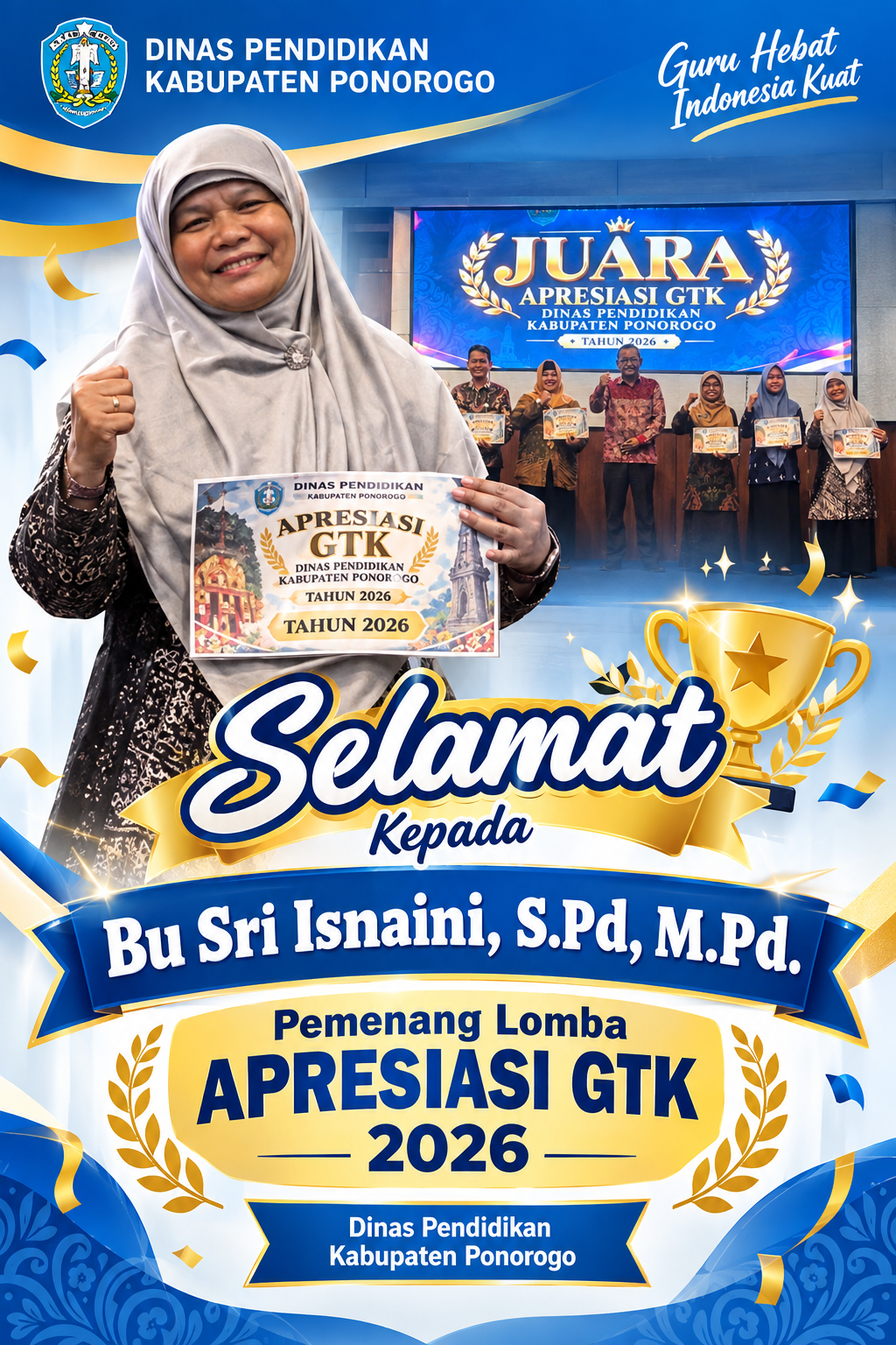 APRESIASI GTK 2026 DINAS PENDIDIKAN KAB. PONOROGO