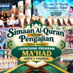 Simaan Al-Qur’an dan Pengajian Akbar Bersama Gus Fuad Dalam Rangka Launching Ma’had SMPN 1 Kauman