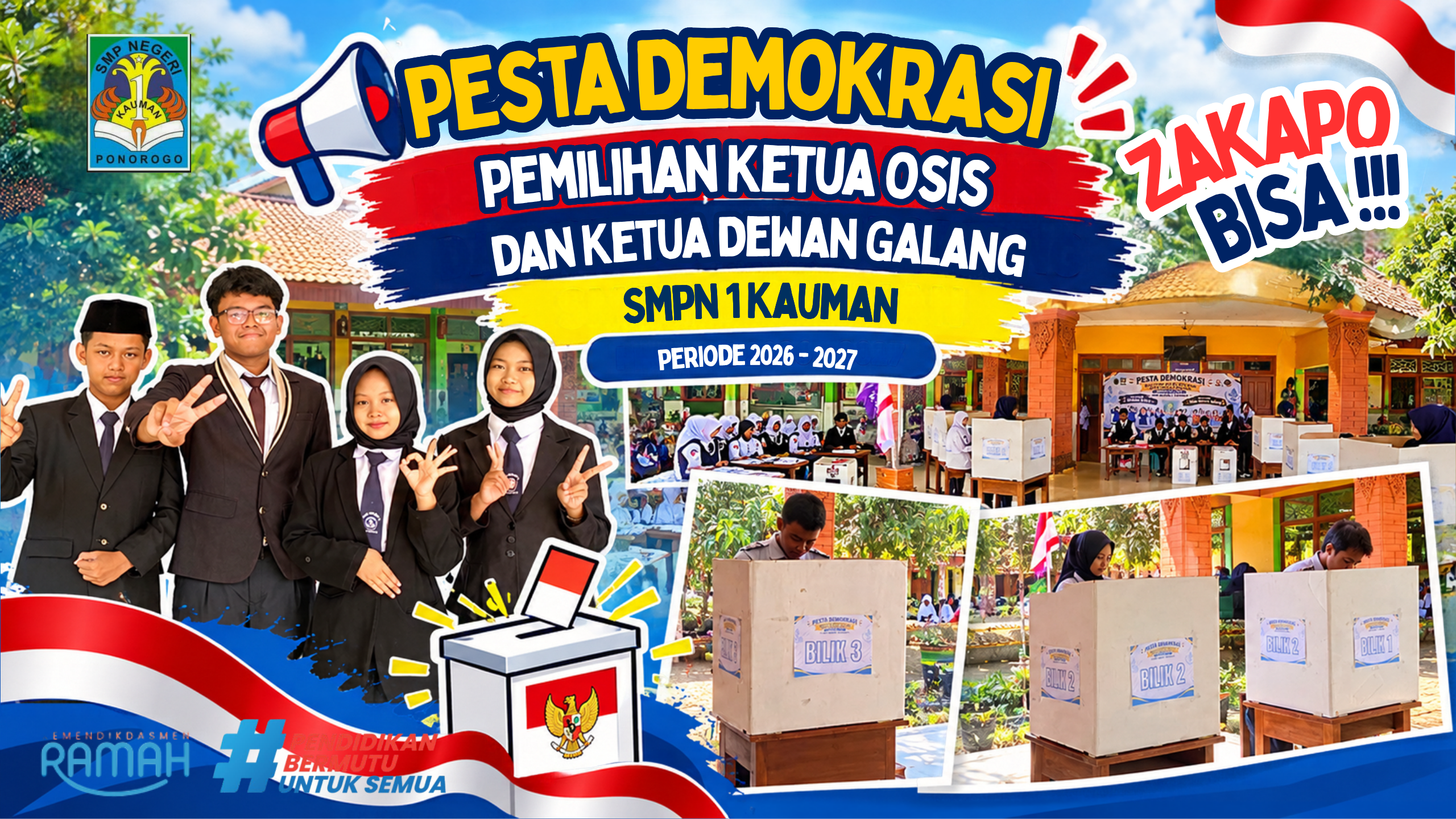 PEMILIHAN KETUA OSIS DAN KETUA DEWAN GALANG 2026-2027